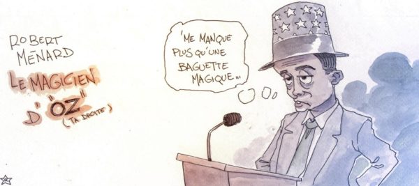 Le magicien d’Oz a oublié sa baguette