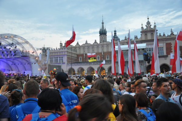 Place centrale du vieux Cracovie