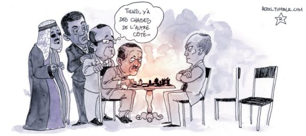 Poutine joue et gagne…