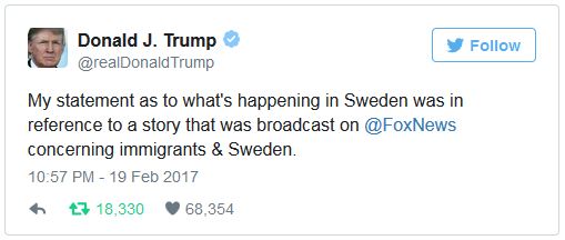 TweetTrumpSweden