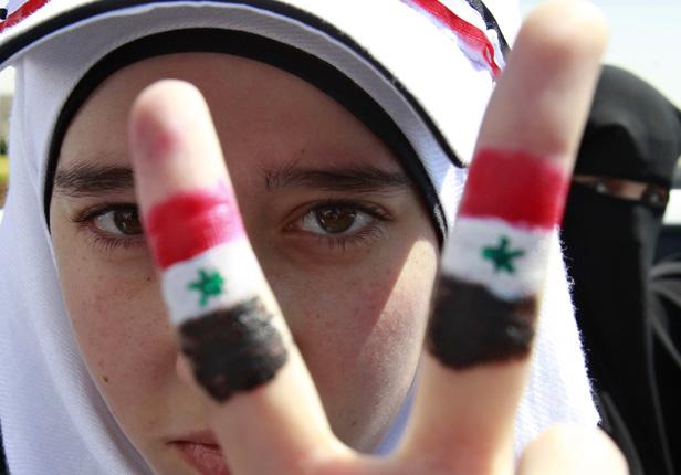 Fête chrétienne de la croix en Syrie