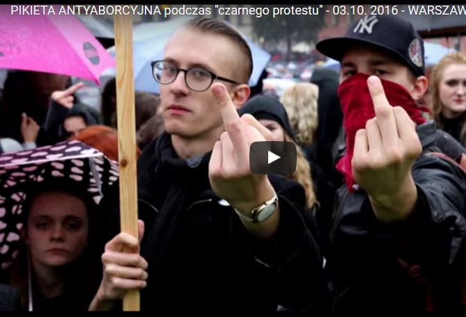Réinformation – Pologne, lundi : à quoi ressemblaient les manifs pro-avortement