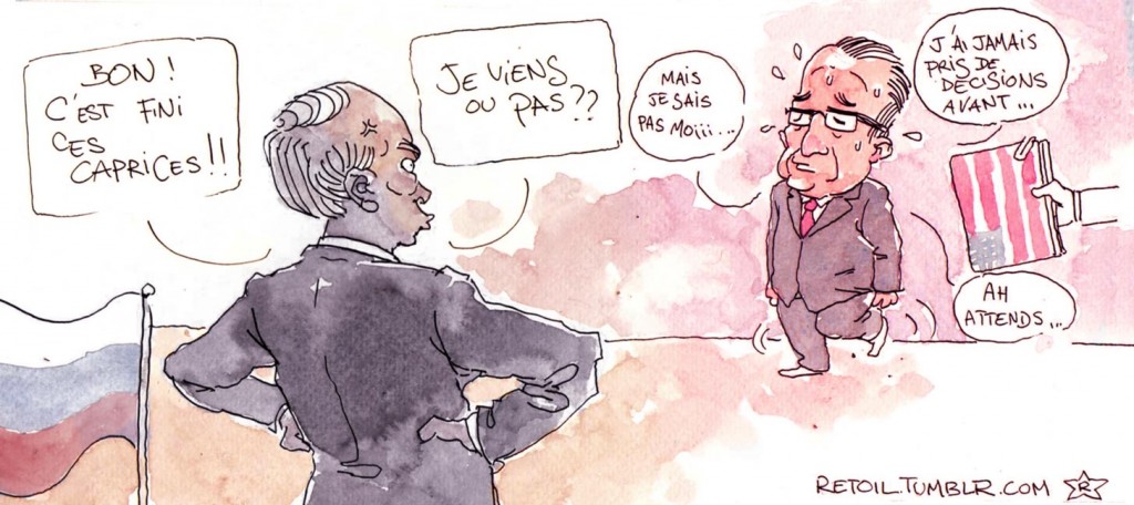 Poutine à Hollande : pas de temps à perdre !