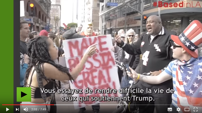 Après Madonna, un Afro-Américain expose sa vérité choquante lors de la Marche des femmes
