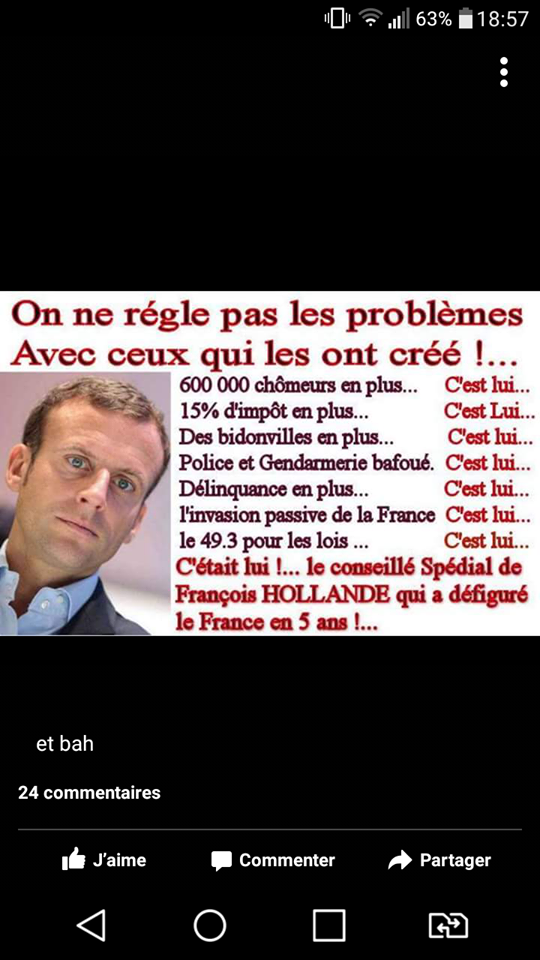 Macron, la solution ?