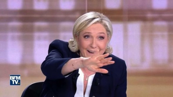 Panique à France 3 : Marine Le Pen parle de “pédophilie” et de Pierre Bergé puis accuse “Le Monde” de cacher ce scandale à ses lecteurs