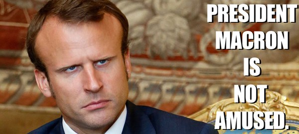 Macron s’inquiète de la porosité entre “fausses nouvelles” (selon lui) et “médias professionnels” (selon lui)