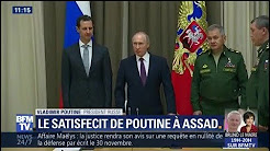 Aux côté d’al-Assad, Poutine estime que “la Syrie a été sauvée grâce aux efforts de la Russie”