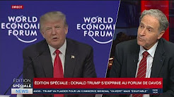 Dan Catarivas salue l’« excellent » discours économique de Trump à Davos