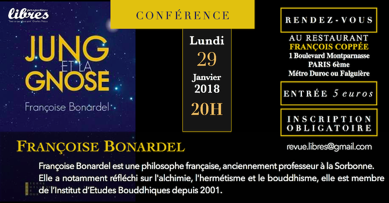 Conférence de Françoise Bonardel : “Jung et la Gnose”