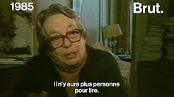 Quand Marguerite Duras parlait des années 2000 en 1985