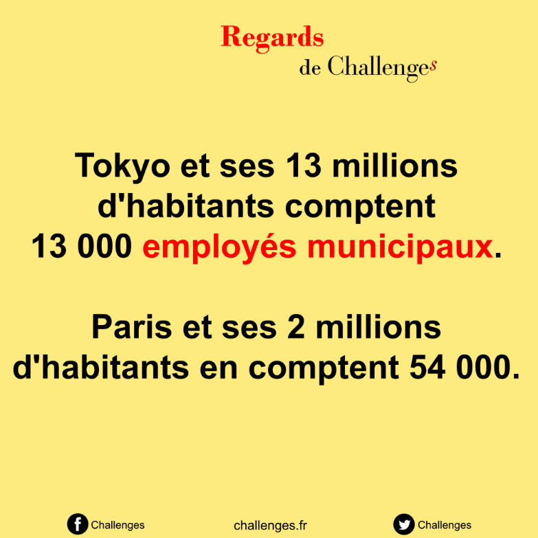 Employés municipaux : Paris VS Tokyo