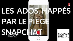 Les ados happés par le piège de Snapchat