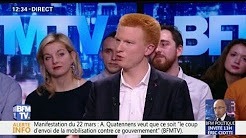 Adrien Quatennens : “Emmanuel Macron traduit les directives qui viennent de Bruxelles”