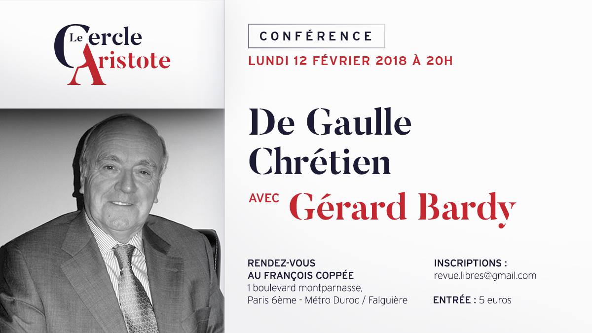 Vidéo de Gérard Bardy : “de Gaulle chrétien”