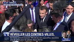 Emmanuel Macron interpellé et hué lors de son déplacement à Saint-Dié dans les Vosges