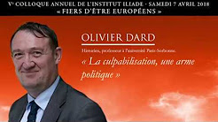 Colloque Iliade 2018 : La culpabilisation comme arme politique