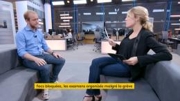Jimmy Losfeld : “Il y a un ras-le-bol global des étudiants qui sont majoritairement contre les blocages”