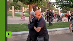 Grèce : des nationalistes VS le maire de Thessalonique