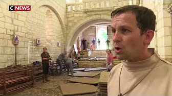 Dordogne : une abbaye complètement inondée