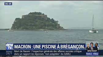 Brégançon : tempête dans une piscine