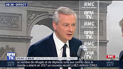 “La courbe du chômage baisse sur le temps long”, assure Bruno Le Maire