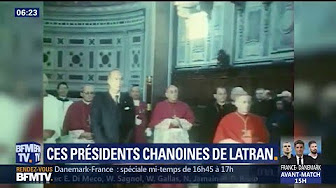 Qui sont les présidents qui ne sont pas allés prendre possession de leur titre de chanoine ?
