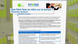 “Que faire face au refus sur le terrain ?” Les consignes musclées d’Enedis aux installateurs du compteur Linky