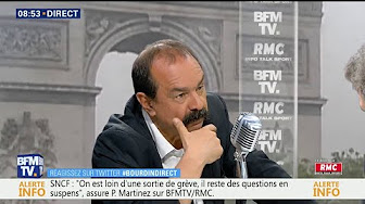 Philippe Martinez (CGT) n’exclut pas de nouvelles grèves à la SNCF