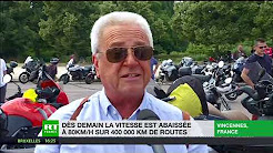 80 km/h : des centaines d’automobilistes et de motards manifestent contre la réforme à Vincennes
