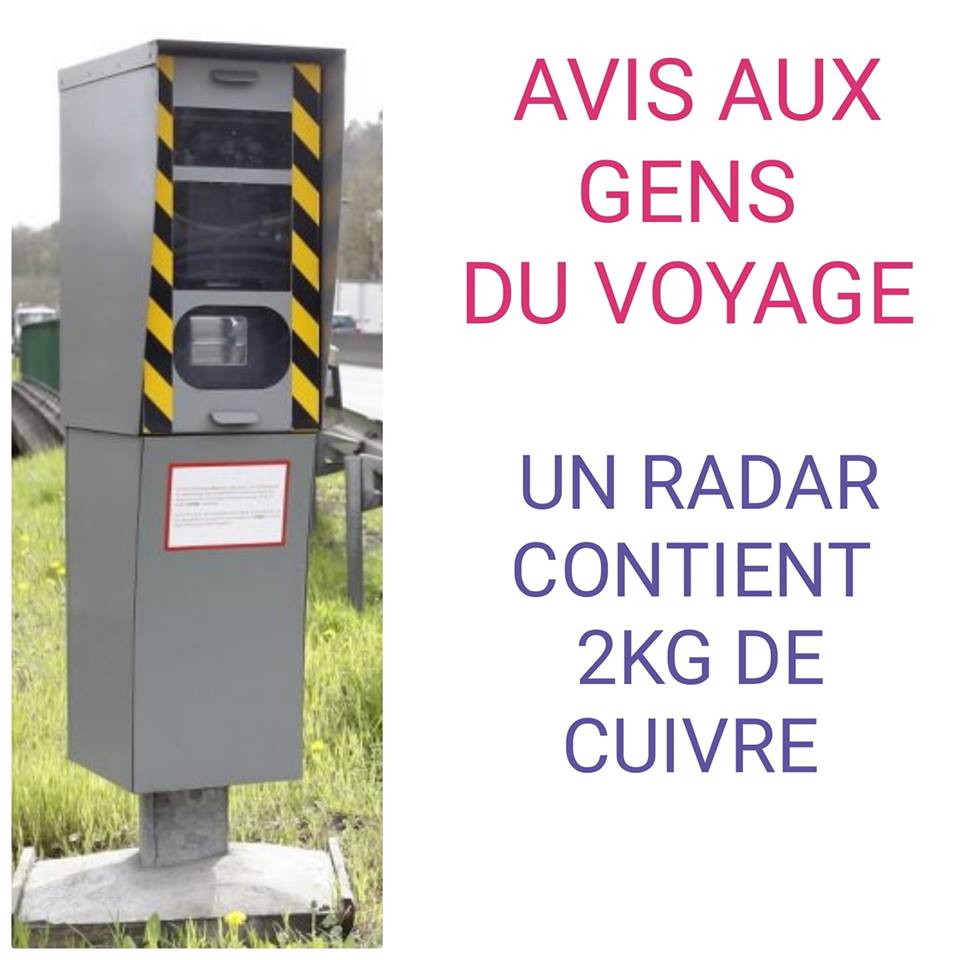 Avis aux gens du voyage