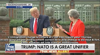 Donald Trump aurait suggéré à Theresa May de “poursuivre” l’UE en justice