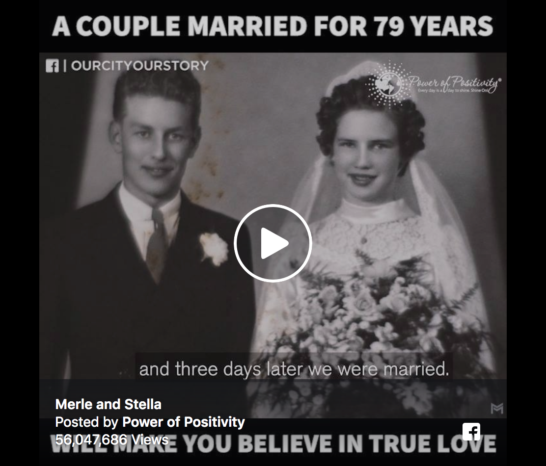 Ce couple marié depuis 79 ans nous parle d’amour, d’amour vrai…