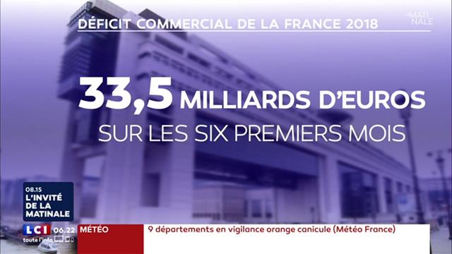 France : le déficit commercial se creuse