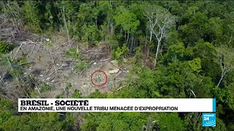 Brésil : un drone filme des images inédites d’un peuple isolé dans la forêt amazonienne