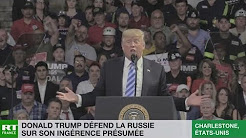 Donald Trump reçoit un accueil triomphal lors d’un match de foot