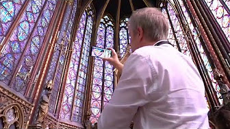 Un application pour les vitraux de la Sainte-Chapelle