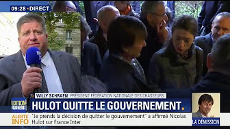 “Hier soir je n’ai pas vu un ministre sur le départ” témoigne Willy Schraen