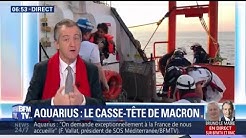L’Aquarius : le casse-tête de Macron
