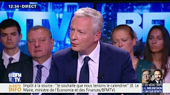 Bruno Le Maire : “Je souhaite parvenir à un plafonnement des frais bancaires à 200 euros par an”