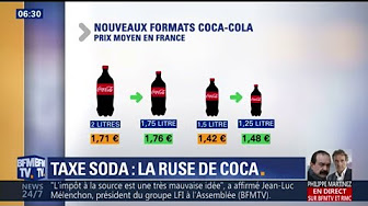 Des bouteilles plus petites et plus chères : la ruse de Coca pour compenser la taxe soda