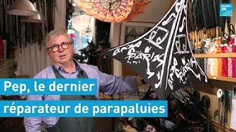 On a visité l’atelier de Monsieur Pep, le dernier réparateur de parapluies d’Europe