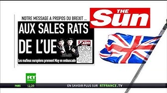 Offensée par des unes de tabloïds britanniques, l’UE chouine