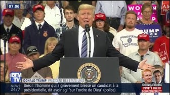 Donald Trump se moque de l’accusatrice de Brett Kavanaugh