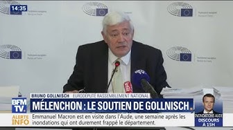 Gollnisch soutient Mélenchon : “Il était en colère. Je n’appellerai pas ça une violence inouïe”