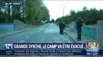Nouvelle évacuation (la 6e en un mois !) de clandestins à Grande Synthe