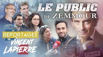 Vincent Lapierre rencontre le public d’Éric Zemmour