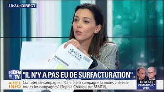 Sophia Chikirou ridiculise les accusations qui visent La France Insoumise en présentant deux factures