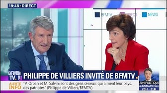 Pour Villiers, “si Macron ne veut pas s’occuper de la question identitaire, il sera balayé”