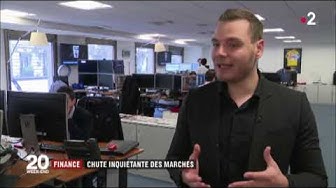Finance : chute inquiétante des marchés